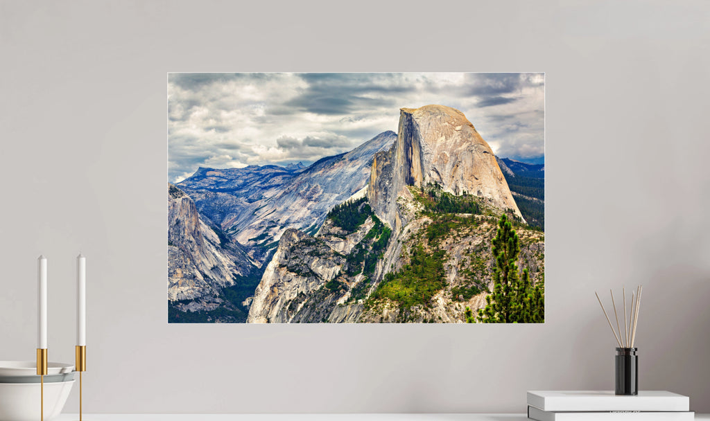 Majesty of Half Dome: Yosemite Natural Gradiossity. Premium.